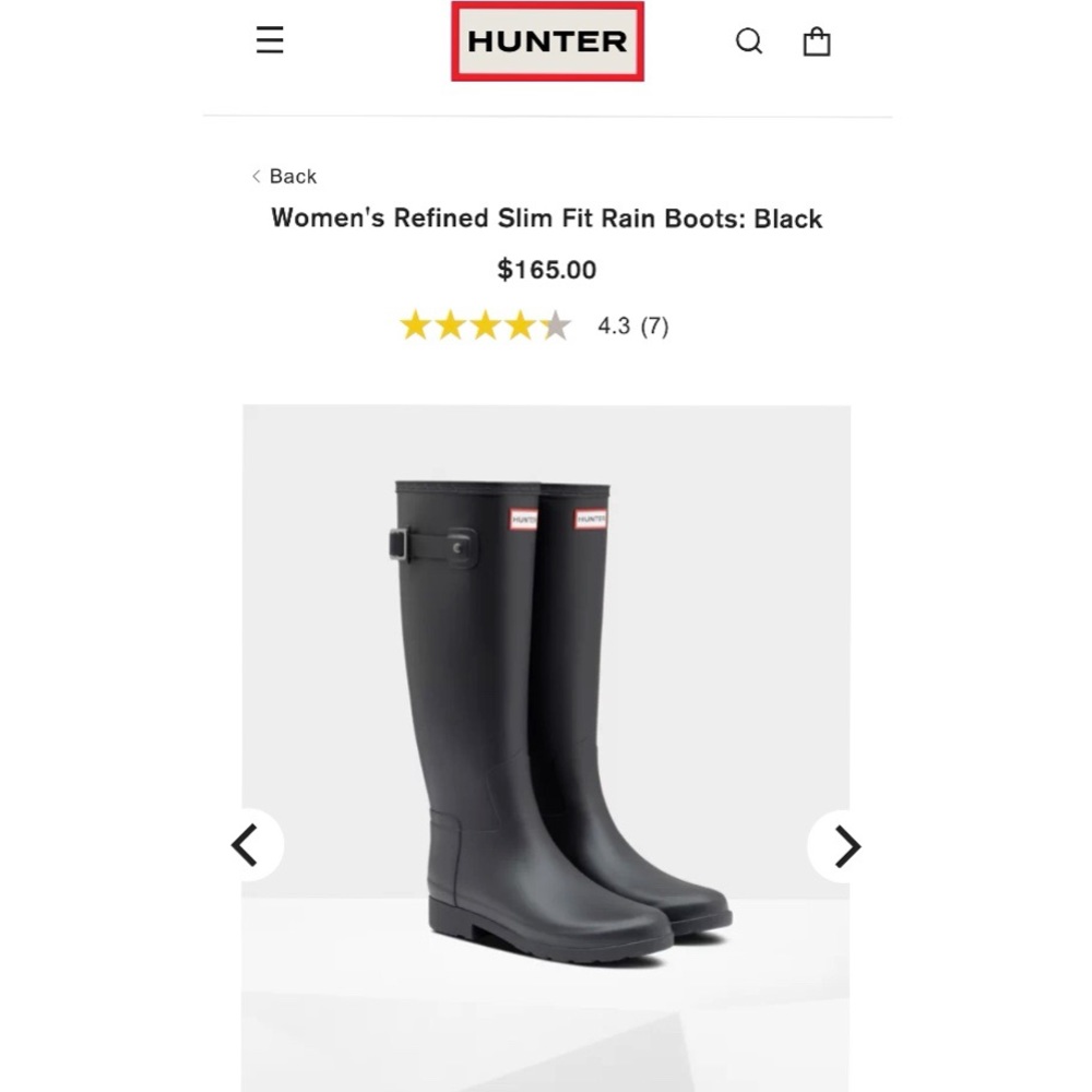 Hunter Boots